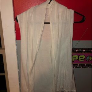 white short sleeve cover up